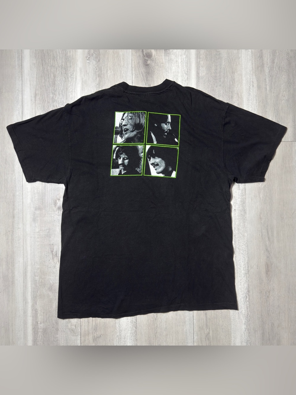 22x29 | 2000s The Beatles Members Back Hit Vintage T-Shirt Single Stitch